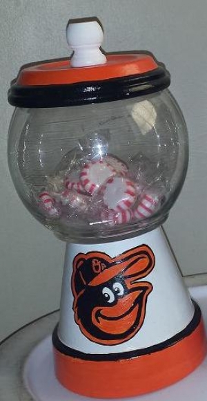 Orioles Candy Jar